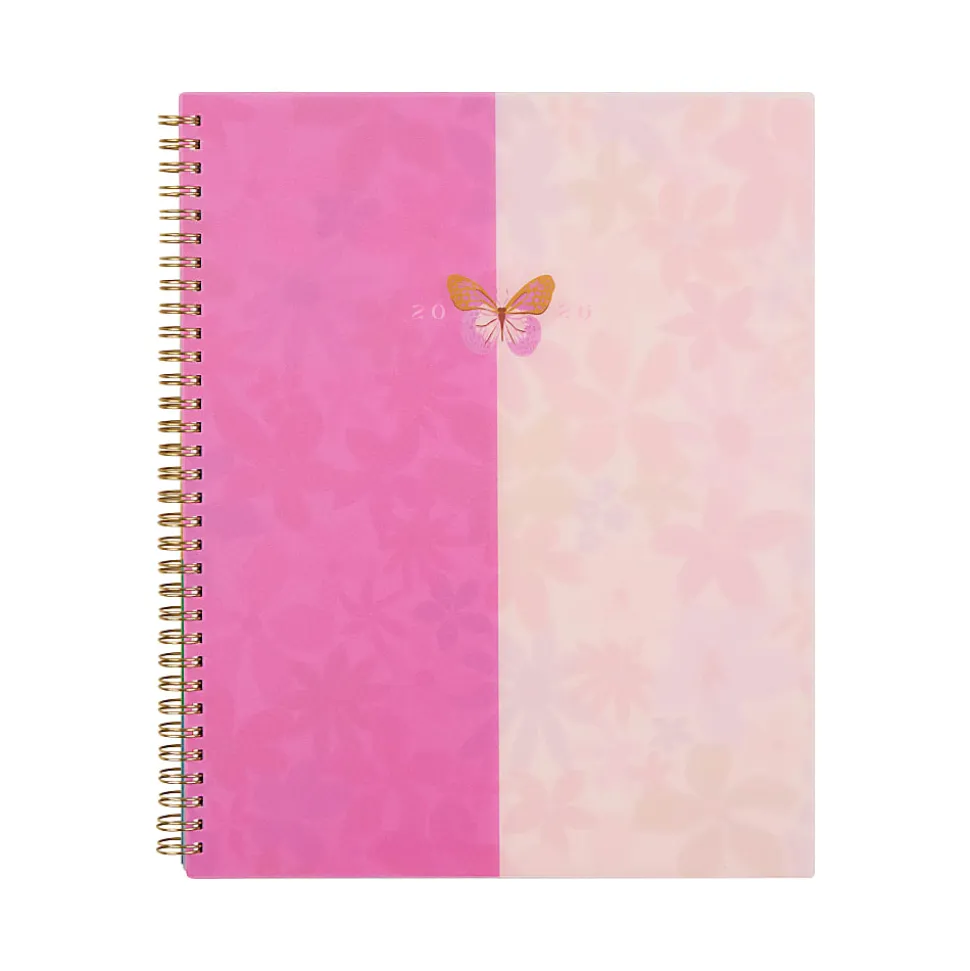 2026 Organized by Happy Planner Monthly/Weekly Big Twin Loop Planner, 8-1/2" x 11", Sunlit Floral, January To December, PT0021B001
