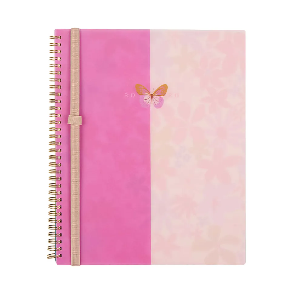 2026 Organized by Happy Planner Monthly/Weekly Big Twin Loop Planner, 8-1/2" x 11", Sunlit Floral, January To December, PT0021B001