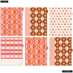 2026 Organized by Happy Planner Monthly/Weekly Big Twin Loop Planner, 8-1/2