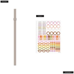 2026 Organized by Happy Planner Monthly/Weekly Big Twin Loop Planner, 8-1/2