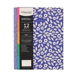 2026 Organized by Happy Planner Monthly/Weekly Classic Book Bound Soft Planner, 7-3/4