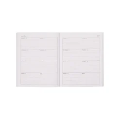 Organized by Happy Planner 12-Month Monthly/Weekly Classic Book Bound Soft Planner, 7-3/4