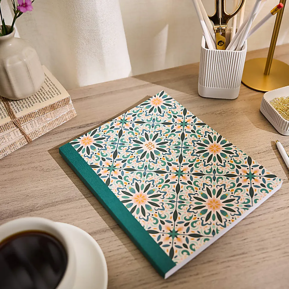 Organized by Happy Planner 12-Month Monthly/Weekly Classic Book Bound Soft Planner, 7-3/4" x 9-3/4", Coastal Cottage, July 2026-June 2027, Total Qty 1