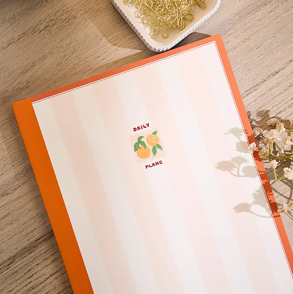 Organized by Happy Planner 12-Month Monthly/Weekly Classic Book Bound Soft Planner, 7-3/4" x 9-3/4", Coastal, July 2026-June 2027, Total Qty 1