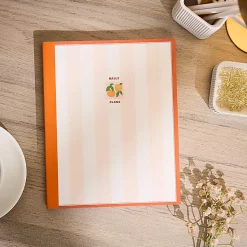 Organized by Happy Planner 12-Month Monthly/Weekly Classic Book Bound Soft Planner, 7-3/4