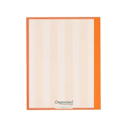 Organized by Happy Planner 12-Month Monthly/Weekly Classic Book Bound Soft Planner, 7-3/4