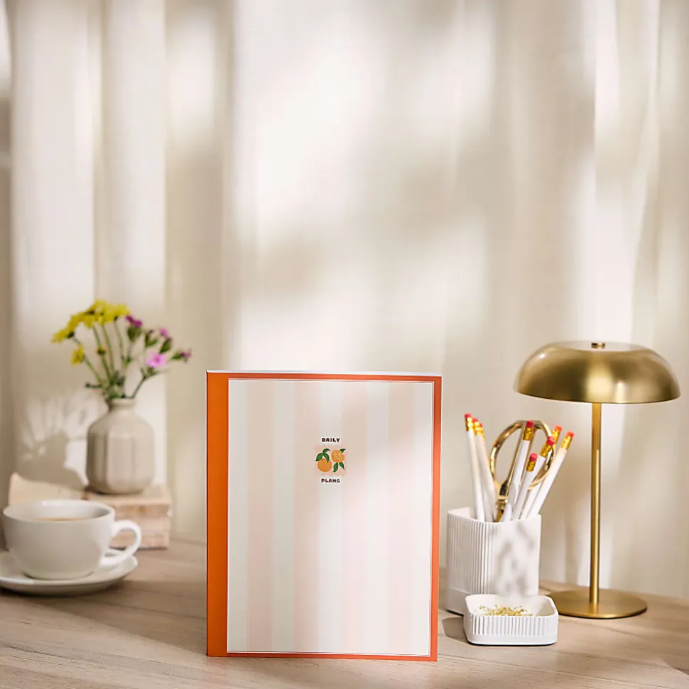 Organized by Happy Planner 12-Month Monthly/Weekly Classic Book Bound Soft Planner, 7-3/4" x 9-3/4", Coastal, July 2026-June 2027, Total Qty 1