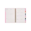 Organized by Happy Planner 12-Month Monthly/Weekly Small Twin Loop Planner, 5-1/2" x 8-5/16", Color Form, July 2026 - June 2027, Total Qty 1