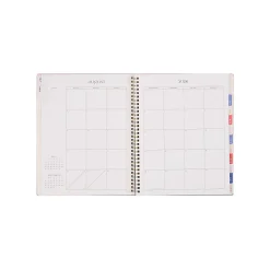 Organized by Happy Planner 12-Month Monthly/Weekly Big Twin Loop Planner, 8-1/2