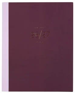 Organized by Happy Planner 12-Month Monthly/Weekly Classic Book Bound Soft Planner, 7-3/4