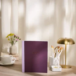 Organized by Happy Planner 12-Month Monthly/Weekly Classic Book Bound Soft Planner, 7-3/4