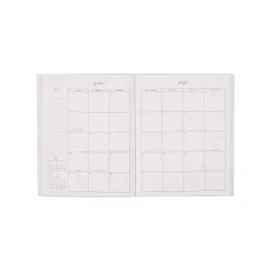 Organized by Happy Planner 12-Month Monthly/Weekly Classic Book Bound Soft Planner, 7-3/4