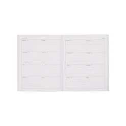 Organized by Happy Planner 12-Month Monthly/Weekly Classic Book Bound Soft Planner, 7-3/4