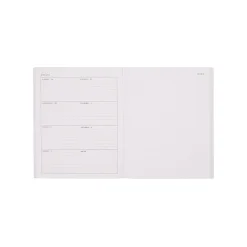 Organized by Happy Planner 12-Month Monthly/Weekly Classic Book Bound Soft Planner, 7-3/4" x 9-3/4", Plaid, July 2026 - June 2027, Total Qty 1