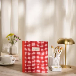 Organized by Happy Planner 12-Month Monthly/Weekly Classic Book Bound Soft Planner, 7-3/4