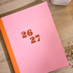 Organized by Happy Planner 12-Month Monthly/Weekly Classic Book Bound Soft Planner, 7-3/4" x 9-3/4", Color, July 2026 - June 2027, Total Qty 1