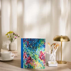 Organized by Happy Planner 12-Month Monthly/Weekly Classic Book Bound Soft Planner, 7-3/4" x 9-3/4", Abstract, July 2026 - June 2027, Total Qty 1