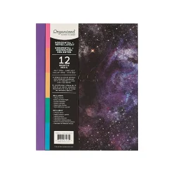 Organized by Happy Planner 12-Month Monthly/Weekly Classic Book Bound Soft Planner, 7-3/4