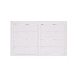 Organized by Happy Planner 12-Month Monthly/Weekly Classic Book Bound Soft Planner, 7-3/4" x 9-3/4", Strawberry, July 2026 - June 2027, Total Qty 1