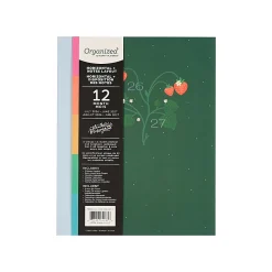 Organized by Happy Planner 12-Month Monthly/Weekly Classic Book Bound Soft Planner, 7-3/4