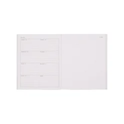 Organized by Happy Planner 12-Month Monthly/Weekly Classic Book Bound Soft Planner, 7-3/4