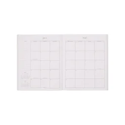 Organized by Happy Planner 12-Month Monthly/Weekly Classic Book Bound Soft Planner, 7-3/4