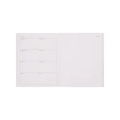 Organized by Happy Planner 12-Month Monthly/Weekly Classic Book Bound Soft Planner, 7-3/4