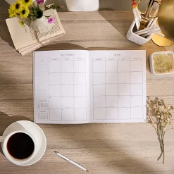 Organized by Happy Planner 12-Month Monthly/Weekly Classic Book Bound Soft Planner, 7-3/4" x 9-3/4", Color Form Tangerine, July-June, Total Qty 1