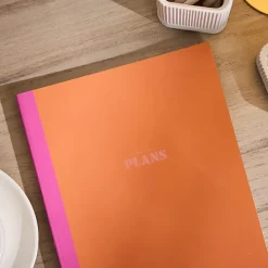 Organized by Happy Planner 12-Month Monthly/Weekly Classic Book Bound Soft Planner, 7-3/4