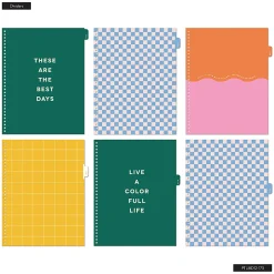 Organized by Happy Planner 12-Month Monthly/Weekly Big Twin Loop Planner, 8-1/2