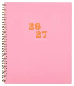 Organized by Happy Planner 12-Month Monthly/Weekly Big Twin Loop Planner, 8-1/2