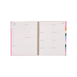 Organized by Happy Planner 12-Month Monthly/Weekly Big Twin Loop Planner, 8-1/2