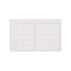 Organized by Happy Planner 12-Month Monthly/Weekly Classic Book Bound Soft Planner, 7-3/4