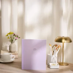Organized by Happy Planner 12-Month Monthly/Weekly Classic Book Bound Soft Planner, 7-3/4