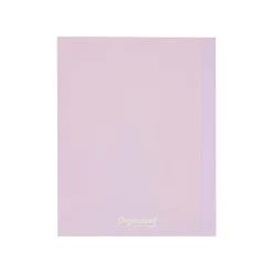 Organized by Happy Planner 12-Month Monthly/Weekly Classic Book Bound Soft Planner, 7-3/4