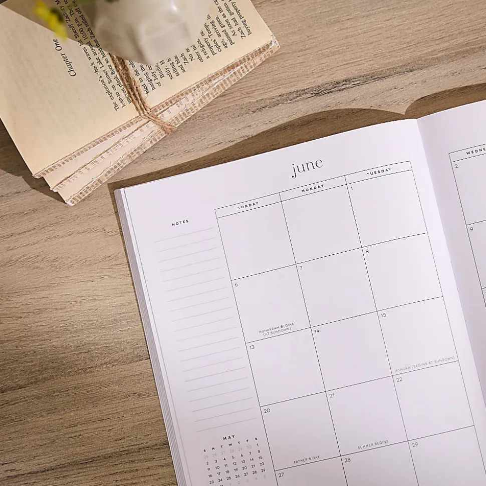 Organized by Happy Planner 12-Month Monthly/Weekly Classic Book Bound Soft Planner, 7-3/4" x 9-3/4", Dream, July 2026 - June 2027, Total Qty 1