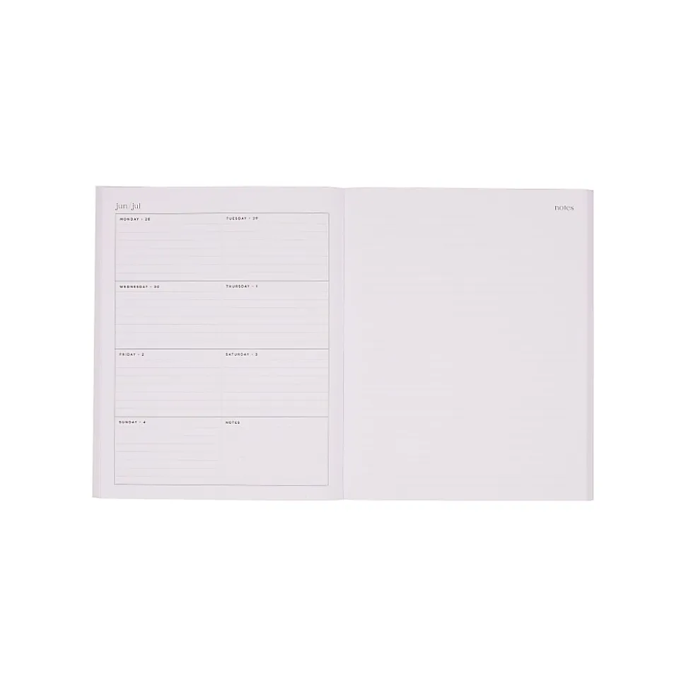 Organized by Happy Planner 12-Month Monthly/Weekly Classic Book Bound Soft Planner, 7-3/4" x 9-3/4", Dream, July 2026 - June 2027, Total Qty 1