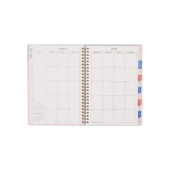 Organized by Happy Planner 12-Month Monthly/Weekly Small Twin Loop Planner, 5-1/2