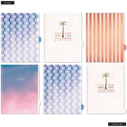 Organized by Happy Planner 12-Month Monthly/Weekly Big Twin Loop Planner, 8-1/2