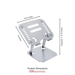 OTM Essentials Adjustable Laptop Stand, 10-5/8