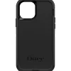 OtterBox Defender Rugged Carrying Case Holster Apple iPhone 12, iPhone 12 Pro Smartphone - Black