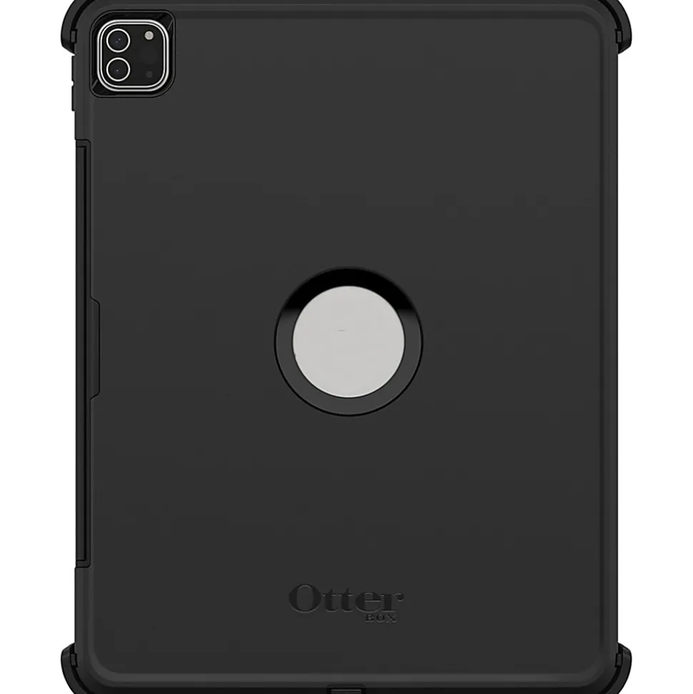 OtterBox Defender Series Pro Rugged Carrying Case Holster For 12.9" Apple iPad® Pro 5th Gen, iPad® Pro 4th Gen, iPad® Pro 3rd Gen Tablet, Black