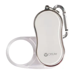 OttLite® Pocket LED Light With Carabiner Clip, White, 3.5x Lens Power