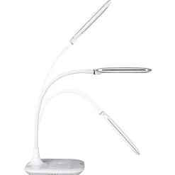 OttLite® Prevention LED Desk Lamp With Wireless Charging, 19-1/2"H, White