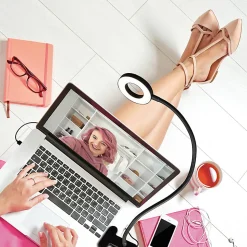 OttLite® Wellness Series Capture Clip-On LED Ring Light, 25