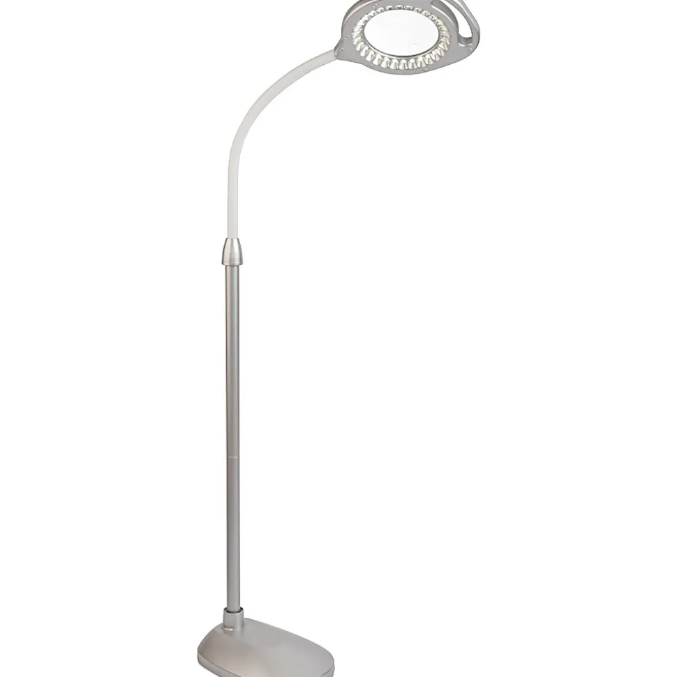 OttLite® Wellness Series 2-In-1 LED Magnifier Floor And Table Light