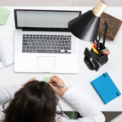 OttLite® Wellness Series Merge LED Desk Lamp With Wireless Charging, 18-1/4