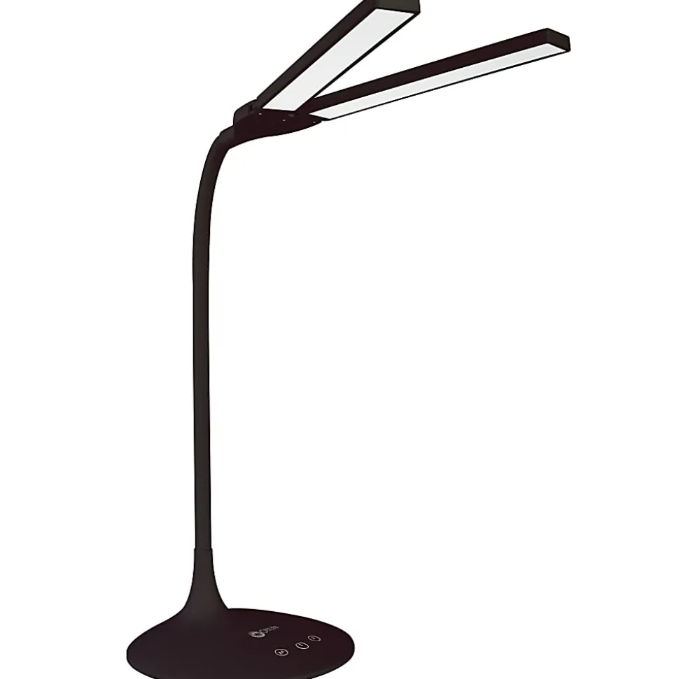 OttLite® Wellness Series® Pivot LED Desk Lamp, Black