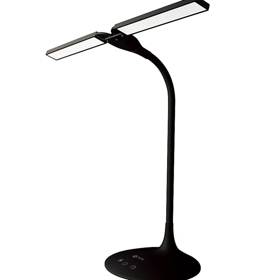 OttLite® Wellness Series® Pivot LED Desk Lamp, Black
