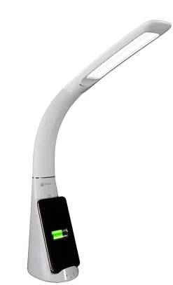OttLite® Wellness Series® Purify LED Sanitizing Desk Lamp With Wireless Charging